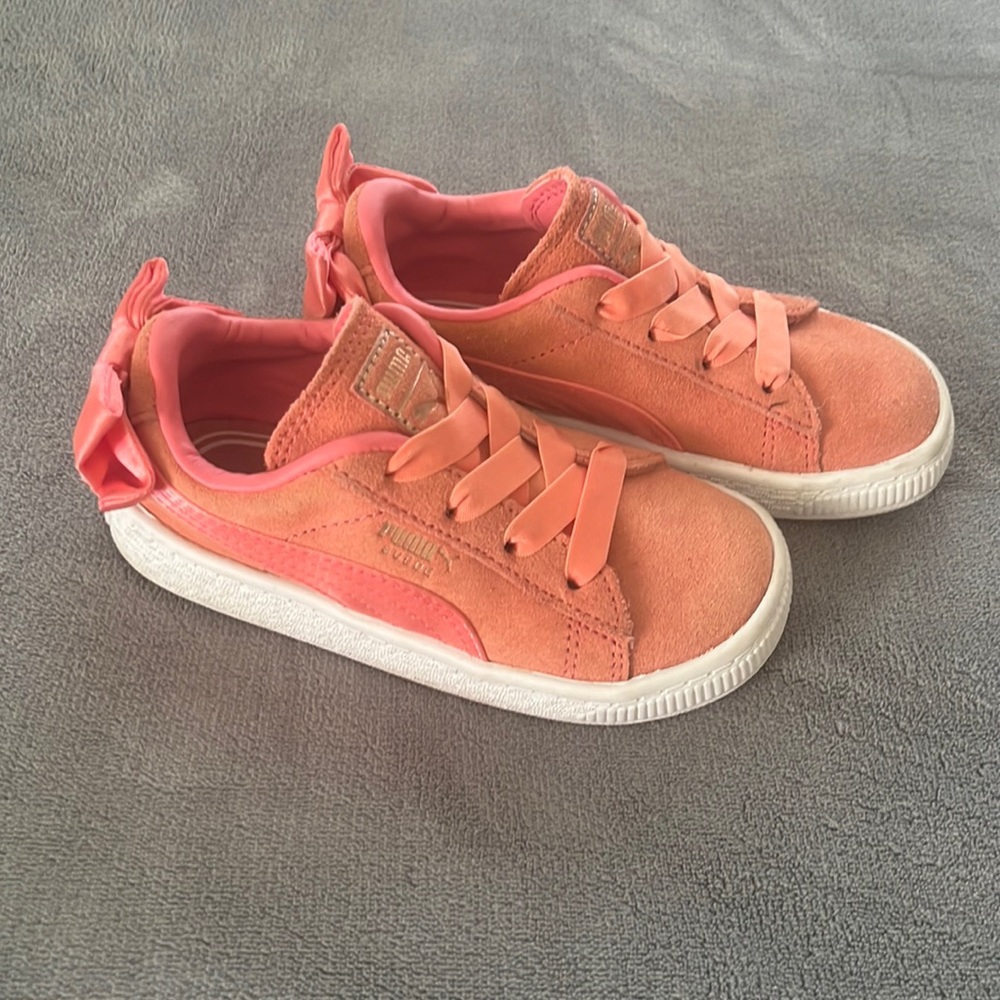 Puma pink/Coral Sneakers-size 9C